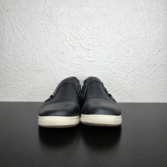 Earth Origins Elizabeth Wide Shoes Women Color Black Leather Slip On Size 6 - Picture 4 of 12